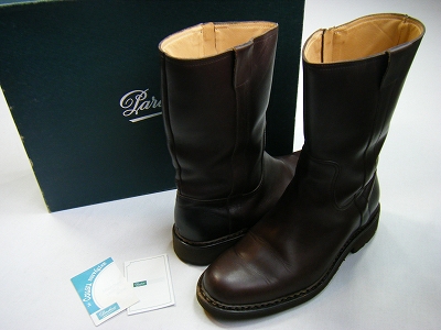 パラブーツ Paraboots AIGUES ペコスブーツ 買取査定