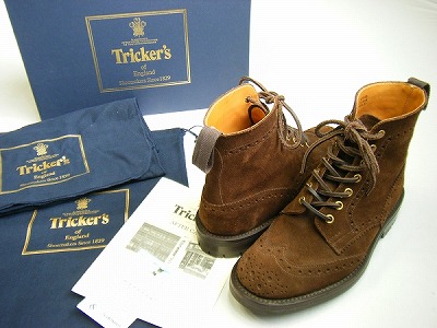 トリッカーズ Tricker’s COUNTRY BOOTS カントリーブーツ 買取査定