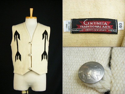 CENTINELA Chimayo Vest センチネラ チマヨベスト 買取査定