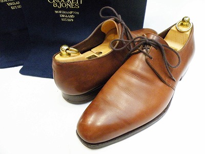 クロケット＆ジョーンズ Crockett & Jones スタンリー レザーシューズ 買取・査定