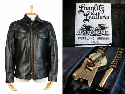 ラングリッツレザー langlitz leathers 極上 ティンバーライン フロントジップ 買取査定