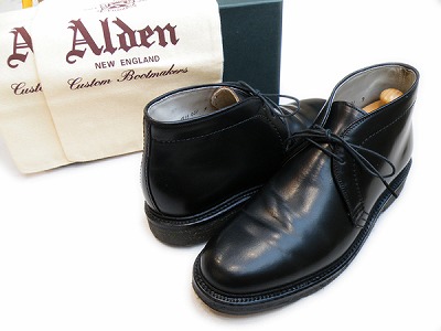 Alden オールデン 1342チャッカーブーツ コードバン 買取・査定