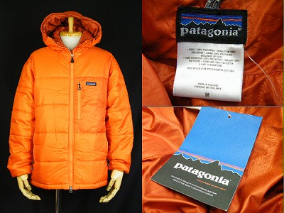 パタゴニア patagonia タグ付未使用 ダスパーカ 03年 オレンジ 買取査定