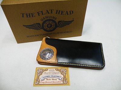 フラットヘッド THE FLAT HEAD 箱付良好 レザーウォレット 買取査定