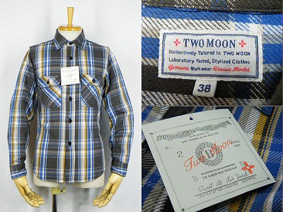 トゥームーン TWO MOON タグ付良好 ヘビーネルシャツ 買取査定