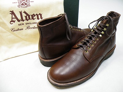 オールデン Alden × BLUE BLUE ミリタリーラスト LACE UP BOOTS 買取・査定