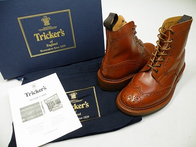 Tricker’s トリッカーズ M2508 CountryBoots カントリーブーツ 買取査定