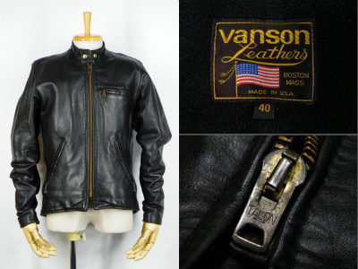 バンソン VANSON Type A シングルライダース 立ち襟 買取査定