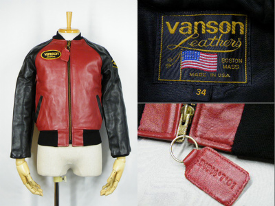 バンソン VANSON Leather Jacket TJV レザージャケット 買取査定