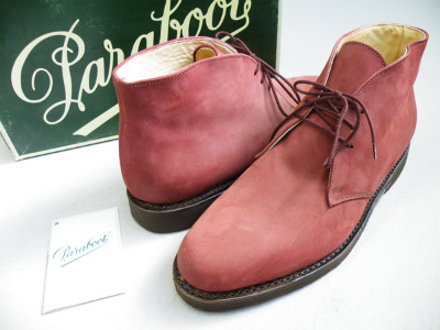 パラブーツ Paraboots Chukka Boots チャッカブーツ ヌバック 買取査定