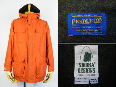 シエラデザイン × ペンドルトン PENDLETON マウンテンパーカ 買取査定