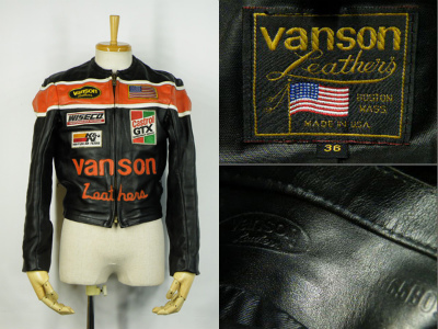 バンソン Vanson FLAG フラッグ ライダースジャケット 買取査定