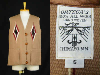 オルテガ Ortega’s Chimayo vest チマヨベスト 買取査定