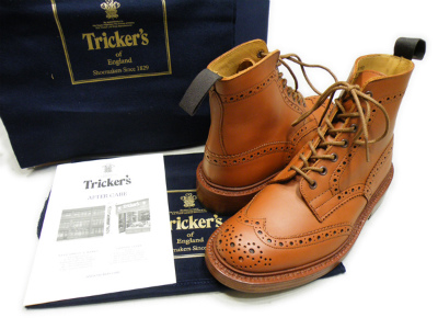 トリッカーズ Tricker’s Country Boots カントリーブーツ 買取査定