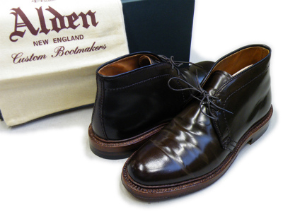 Alden オールデン 13132 コードバン チャッカ シガー 買取・査定