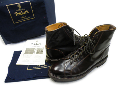 トリッカーズ Tricker’s M6087 コードバン モンキーブーツ 買取査定