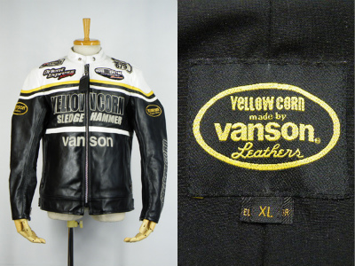 YELLOW CORN × Vanson YVL-0404 ライダースジャケット 買取査定