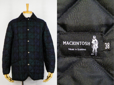 マッキントッシュ Mackintosh ウール キルティングジャケット 買取査定