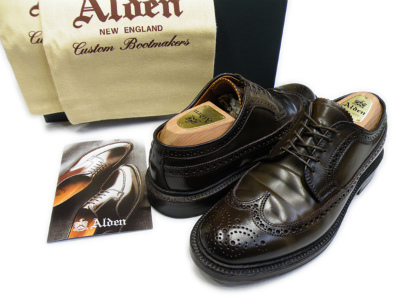 Alden オールデン 97896 コードバン ロングウィング 買取・査定