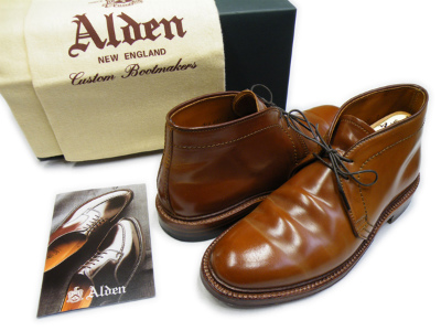 ALDEN オールデン 1348 コードバン チャカブーツ 買取・査定