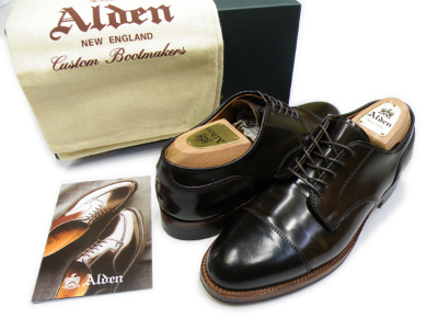 ALDEN オールデン 24802 ストレートチップ ブルチャー 買取・査定