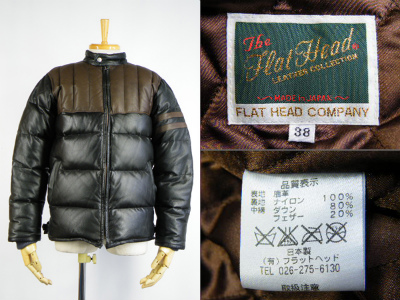 フラットヘッド FLAT HEAD ディアスキン ダウンジャケット 鹿革 買取査定