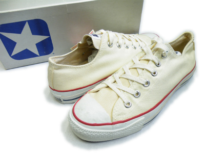 80’s コンバース オールスター CONVERSE ALL STAR ローカット デッド 銀箱 買取査定