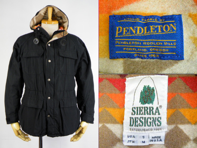 PENDLETON シエラデザイン ペンドルトン マウンテンパーカ 60/40 買取査定