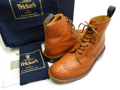 トリッカーズ Tricker’s M2508 COUNTRY BOOTS カントリーブーツ 買取査定