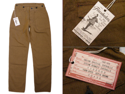 Freewheelers フリーホイーラーズ STEAM DONKEY OVERALLS 買取・査定