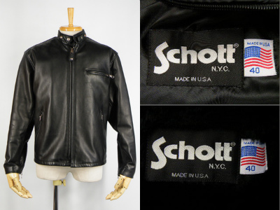 Schott ショット 141 シングル ライダースジャケット riders jacket 買取査定