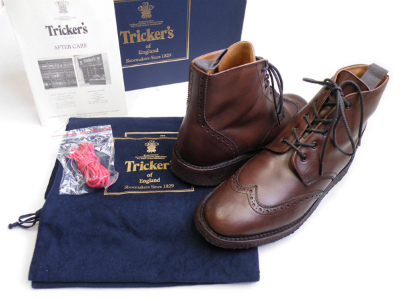 トリッカーズ Tricker’s シップス別注 M7008 レザーブーツ 買取査定