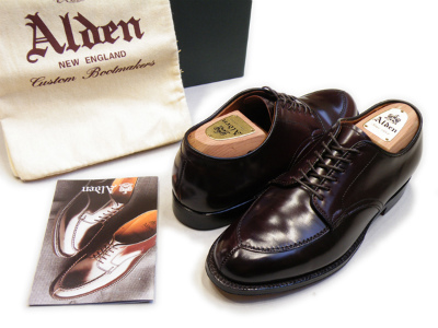 Alden オールデン 87140 Vチップ レザーソウル別注 買取・査定