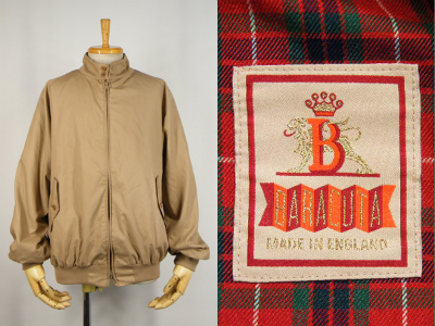 BARACUTA バラクータ スウィングトップ G9 TAN 英国製 買取査定