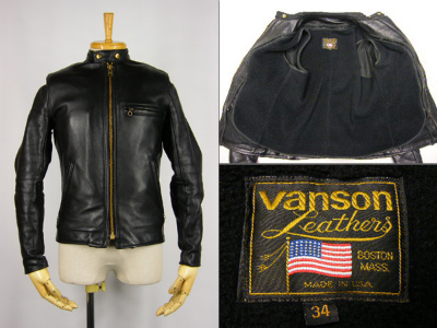 vanson バンソン B シングル レザーライダースジャケット 買取査定