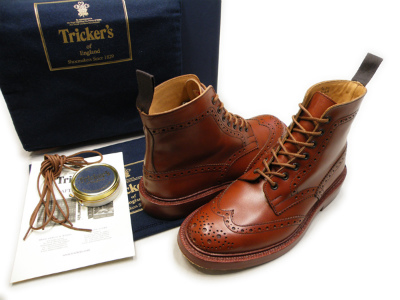 トリッカーズ Tricker’s Country Boot M2508 カントリー ブーツ マロン 買取査定