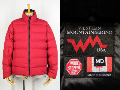 ウエスタンマウンテニアリング Western Mountaineering ベイパージャケット 買取査定