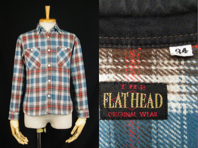フラットヘッド FLAT HEAD HN-54W heavy Flannel ヘビーネルシャツ 買取査定