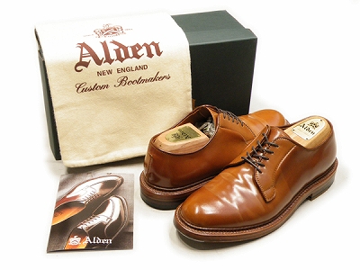 ALDEN オールデン 9905 プレーントゥ コードバン 買取・査定