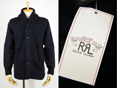 Ralph Lauren RRL ダブルアールエル ショールカラー カーディガン 買取査定