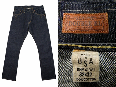 RRL RalphLauren ダブルアールエル デニムパンツ 米国製 買取査定