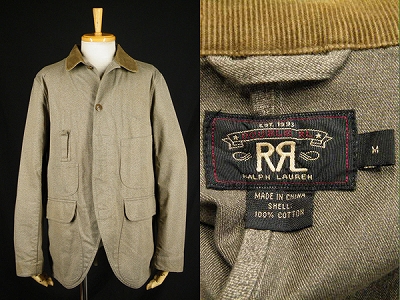 RRL RALPH LAUREN JASPER SPORTS ハンティング ジャケット 買取査定