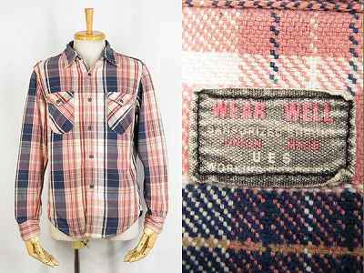 UES ウエス heavy flannel shirt 長袖 ヘビーネルシャツ 買取査定