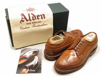 ALDEN オールデン 97891 コードバン ウイングチップ 買取・査定