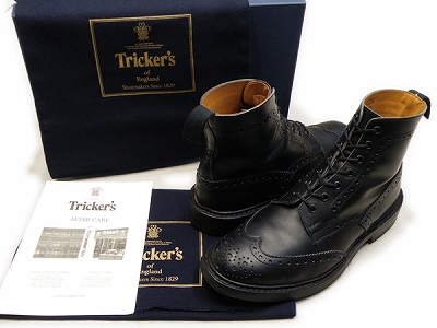 Tricker’s Country Boot トリッカーズ M2508 MALTON ブラック 買取査定