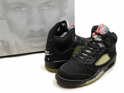 NIKE AIR JORDAN5 ジョーダン5 レトロ 黒 99年製 買取査定