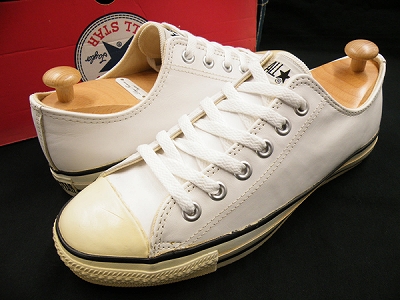 CONVERSE ALL STAR コンバース オールスター レザー Lo 米国製 買取査定