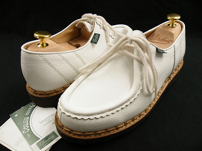 パラブーツ Paraboot MORZINE white モジーン ホワイト 買取査定