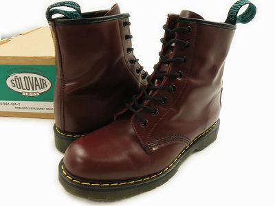 SOLOVAIR 8HOLE BOOTS ソロベアー 8ホール ブーツ 英国製 買取査定