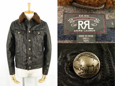 RRL Ralph Lauren ダブルアールエル ギャンブラー レザージャケット 買取査定